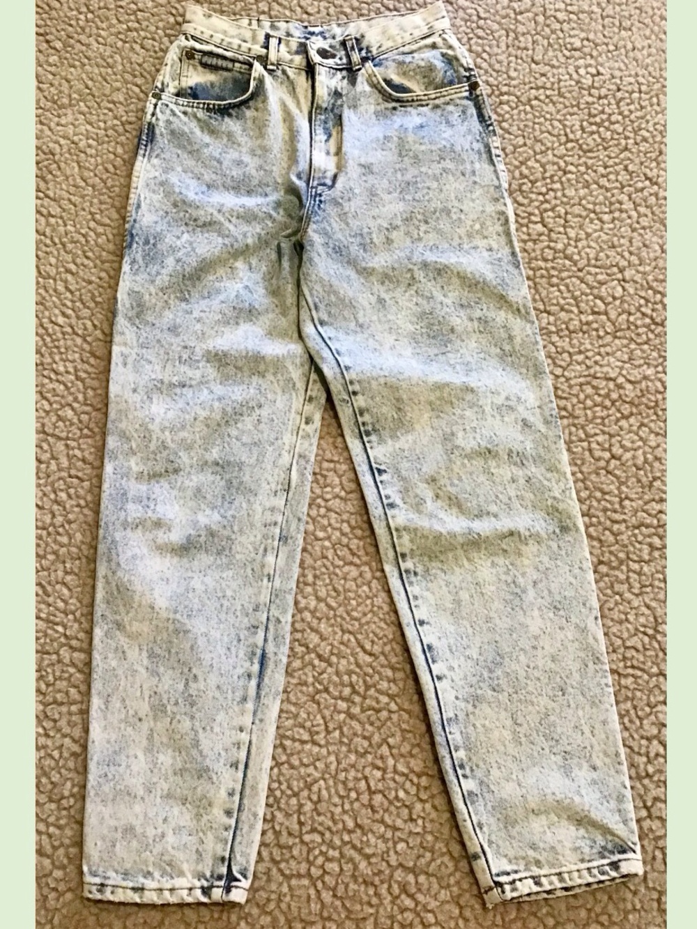 Vintage Acid Wash High Rise Jeans